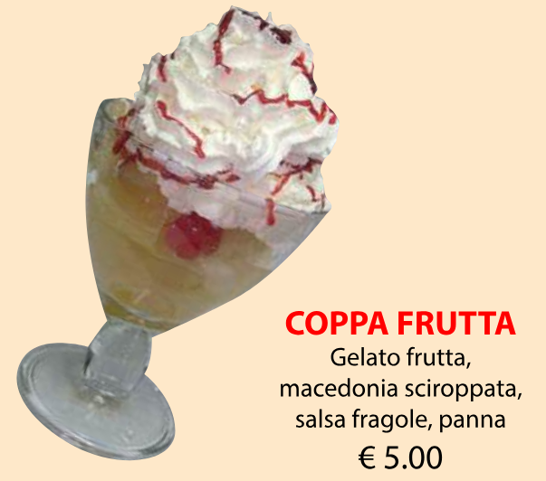 Coppa frutta