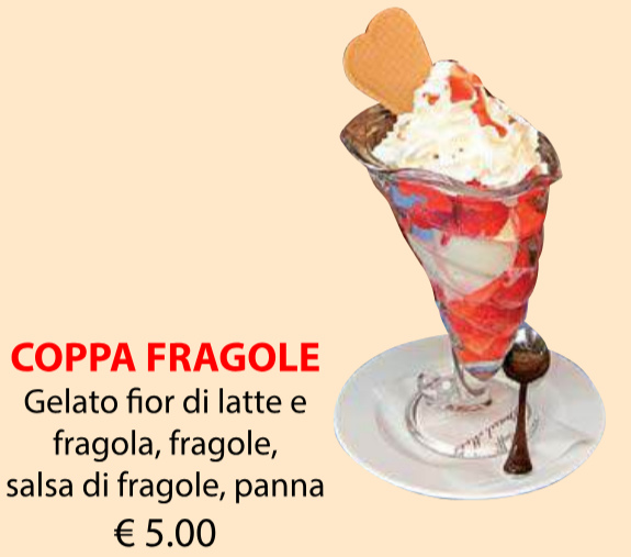 Coppa fragole